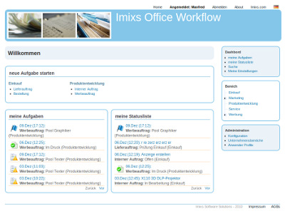 Imixs Workflow-Management-System